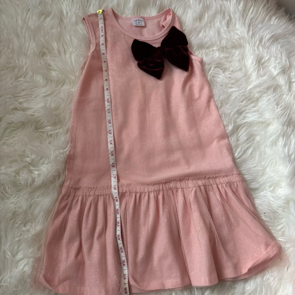 N/A dress pink bow